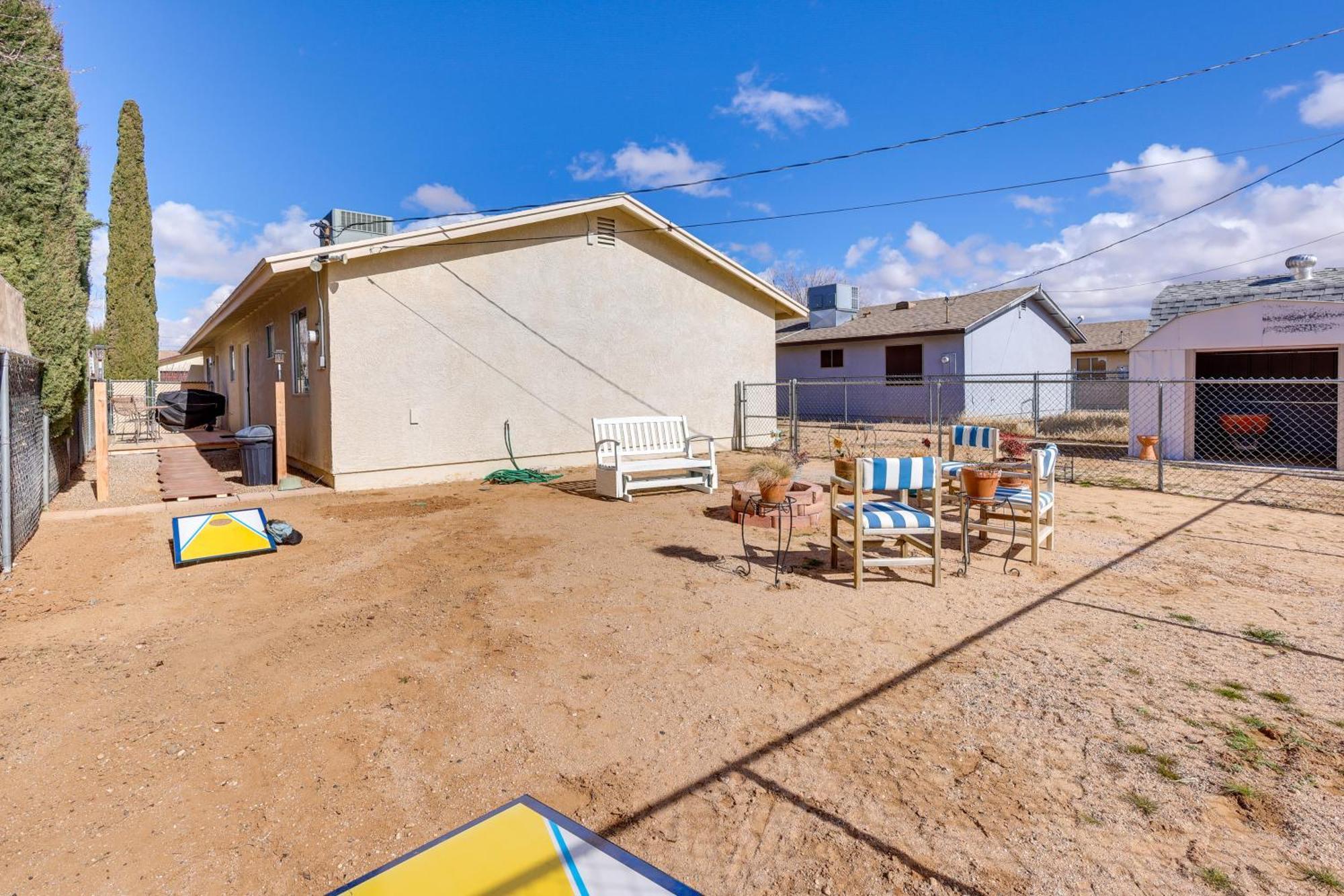 Kingman Vacation Rental With Yard And Fire Pit Екстериор снимка